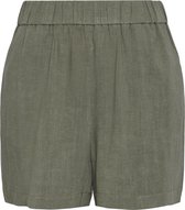 PIECES PCVINSTY HW LINEN SHORTS NOOS BC Dames Broek - Maat L