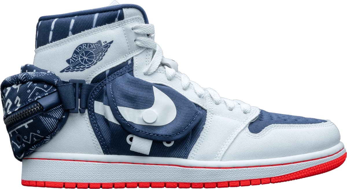 Nike Air Jordan 1 Retro High OG SP Utility Stash Quai 54 Sneakers Unisex 100 Kleur Als Op Foto