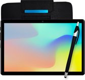 SwayTosh Tab D2 - Tablet - 4G – WiFi – 4GB RAM + 3GB Virtual RAM - 64 + 128GB Opslag – Octa Core Processor – 10 inch – Senioren - Android 13 – Brushed Steel - Hoes + Screenprotectors inbegrepen