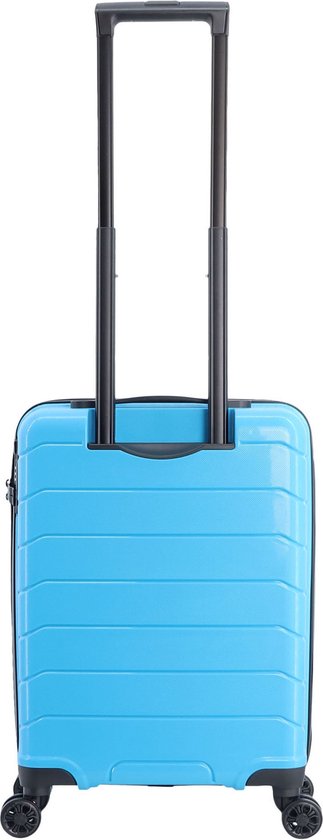 Discovery Bagage à main Valise rigide / Trolley / Valise de voyage - 55x37x22cm - Skyward - Blauw