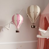 Super Balloon Luchtballon - beige roze