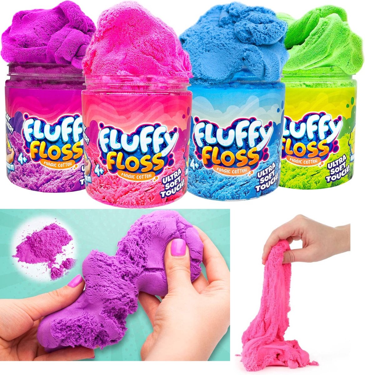 ORB – Kit Fluffable Hamster – DIY Laine – 7 Mèches + 6 Accessoires – Dès 6 Ans – Créer Sa Peluche Personnalisée