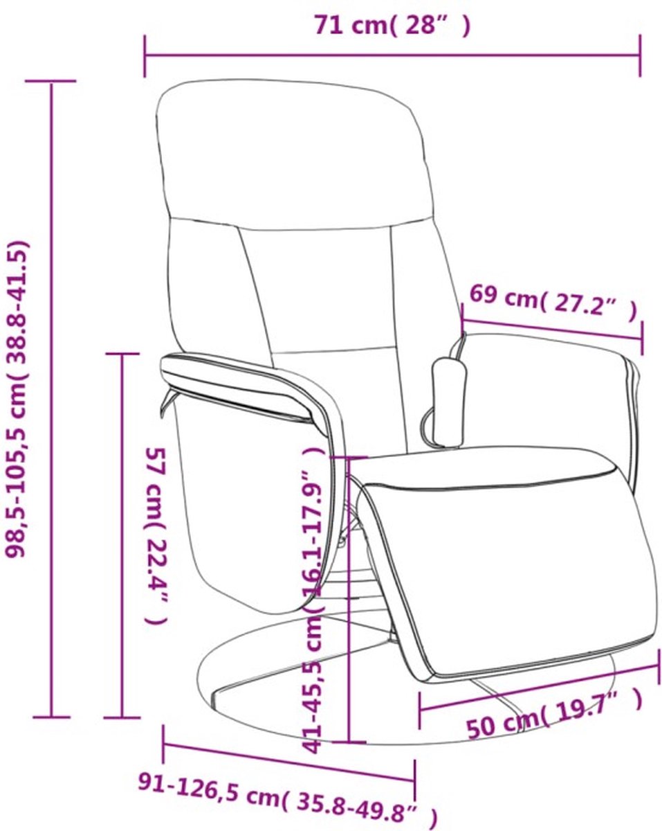 Afbeelding 2 van vidaXL Massagestoel Verstelbaar met (EAN: 8721012044791)