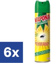 Vapona Vliegende Insecten Spray - 6 x 400 ml