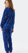 Schiesser Pyjama lange broek - 800 Blue - maat 170/176 (170-176) - Meisjes Kinderen - Katoen/Polyester- 179977-800-170-176