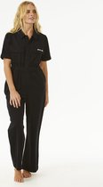 Rip Curl Holiday Boilersuit Coveralls - Washed Black