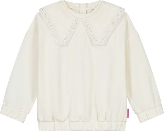Kids Gallery peuter sweater - Meisjes - Dark Off-White - Maat 80