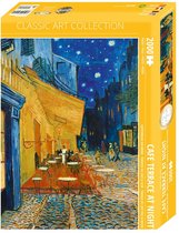 Close Up Vincent van Gogh Puzzel - 2000 stukjes - Caféterras bij Nacht - Puzzel 2000 stukjes volwassenen en kinderen - Puzzels
