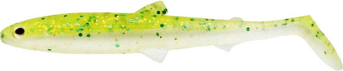 Westin Bullteez Shadtail 7.5cm 4g (3 pcs) - Kleur : Sparkling Chartreuse