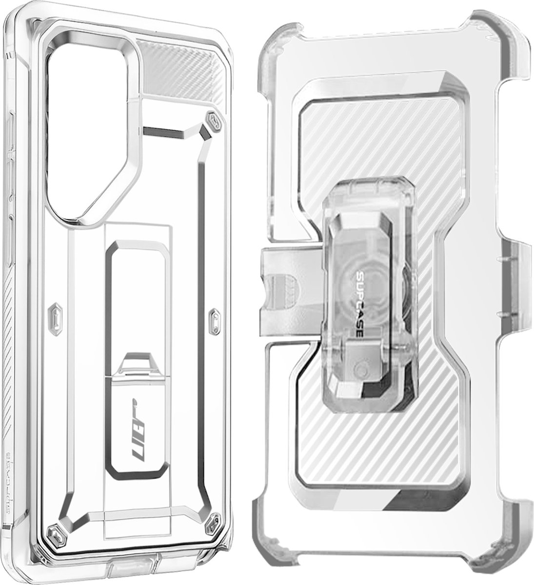 Supcase i-Blason Unicorn Beetle Pro Case voor Samsung Galaxy S24 Ultra - Transparant