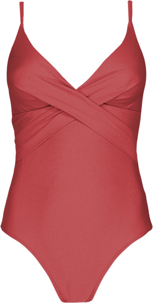 Barts Isla Shaping One Piece Vrouwen Badpak - Rood