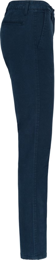 Pantalon Femme 36 NL (38 FR) Kariban Dark Navy 98% Katoen, 2% Élasthanne