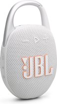 JBL Clip 5 - Draagbare Bluetooth Mini Speaker - Wit