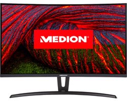 MEDION P52710 (MD 22020) 68,6 cm (27 pouces) moniteur Full HD incurvé (16:9, haut-parleurs intégrés, HDMI, DVI-D, VGA, menu multilingue) noir