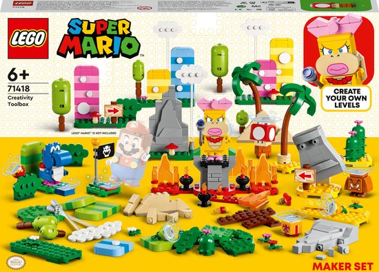 LEGO Super Mario Makersset: Creatieve gereedschapskist - 71418