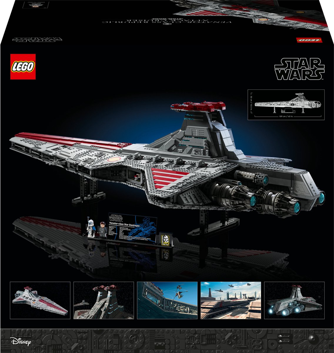 LEGO Star Wars Venator-Class Republic Attack Cruiser - 75367 — afbeelding 14