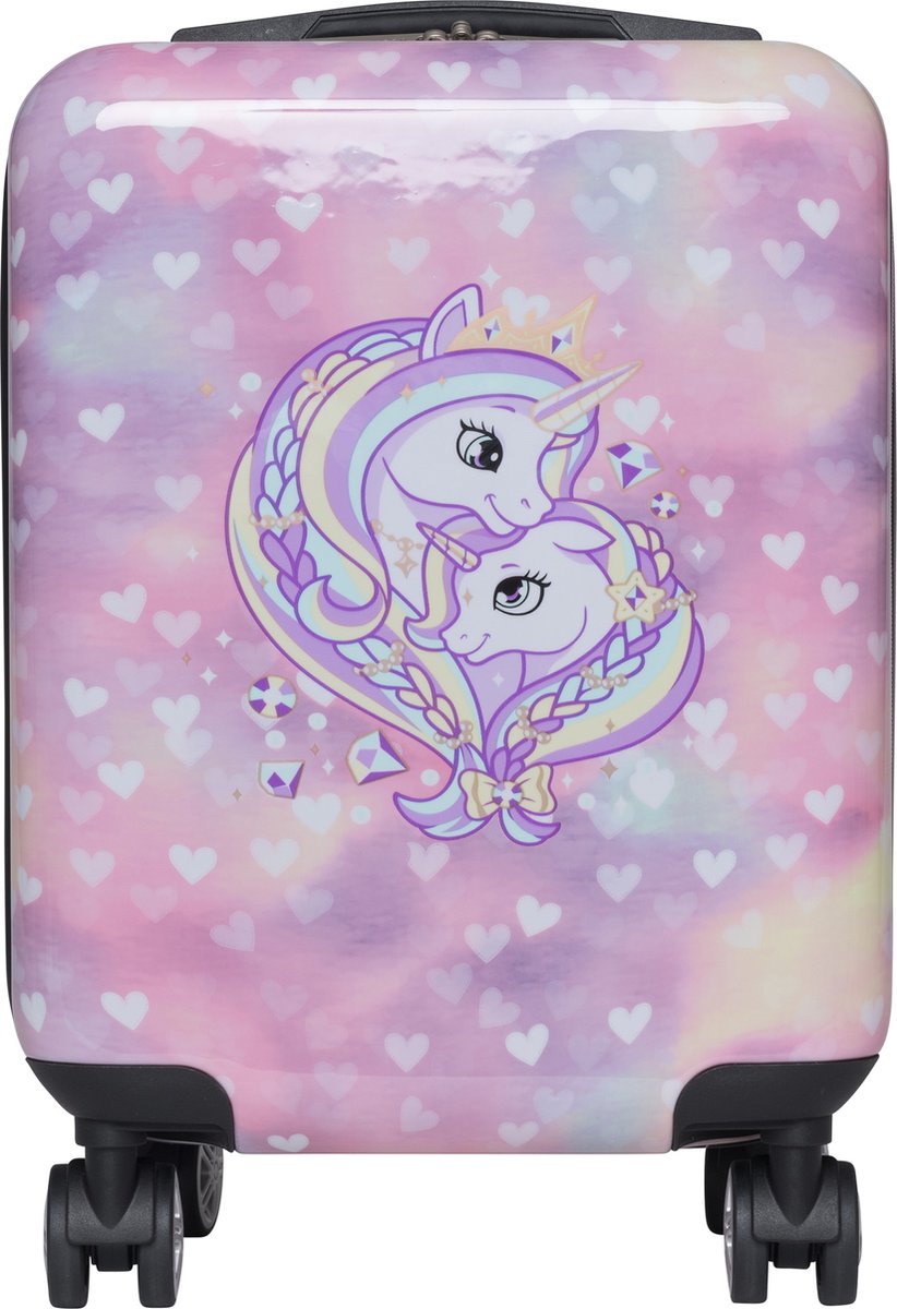 Beckmann koffer - kind - Unicorn Princess Purple - 22 liter - BE-7060060 — cadeau in Spellen & Speelgoed - foto 6