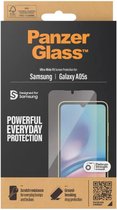 PanzerGlass - Screenprotector geschikt voor Samsung Galaxy A05s Glazen | PanzerGlass Ultra-Wide Fit Screenprotector - Case Friendly
