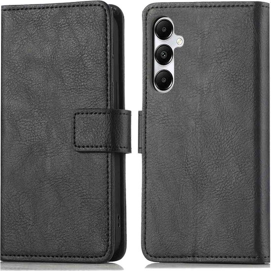 iMoshion Hoesje Geschikt voor Samsung Galaxy A35 Hoesje Met Pasjeshouder - iMoshion Luxe Bookcase - Zwart