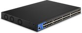 Linksys LGS352MPC - Netwerk Switch - Gigabit - Managed - 48 Poorten - PoE+ - Zwart