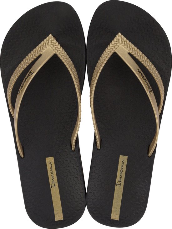Ipanema Anatomic Bossa Soft Slippers Femme - Noir/ Or - Taille 39/40