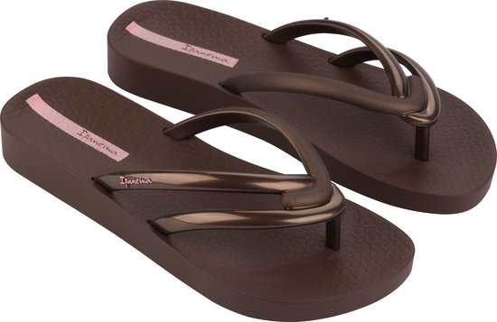 Ipanema Slippers Anatomiques Comfy Femme - Marron - Taille 39/40