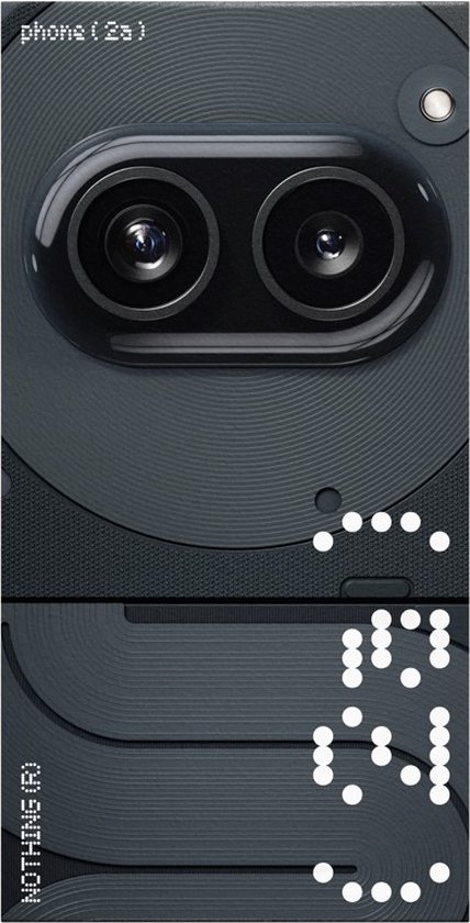 Nothing Phone 2a - 12GB - 256GB - Zwart - 50MP camera | bol