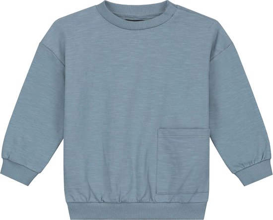 Sweet Petit peuter sweater - Jongens - Deep Water Blue - Maat 86