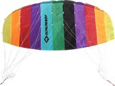 Dual Line Sport Kite, 2-lijns stuurmat, incl. 25 kp polyester koorden, 2 x 25 m op winder met lussen, 3-6 Beaufort