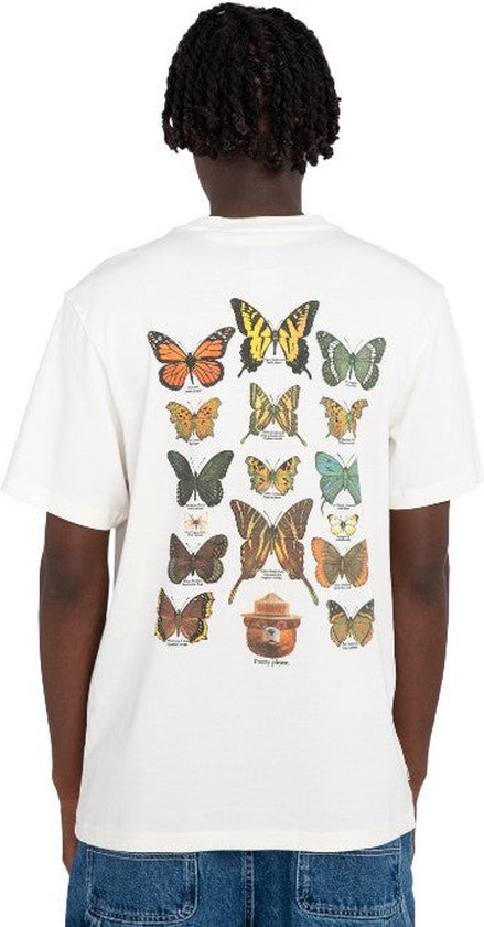 Element X Smokey Bear Butterflies T-shirt - Egret