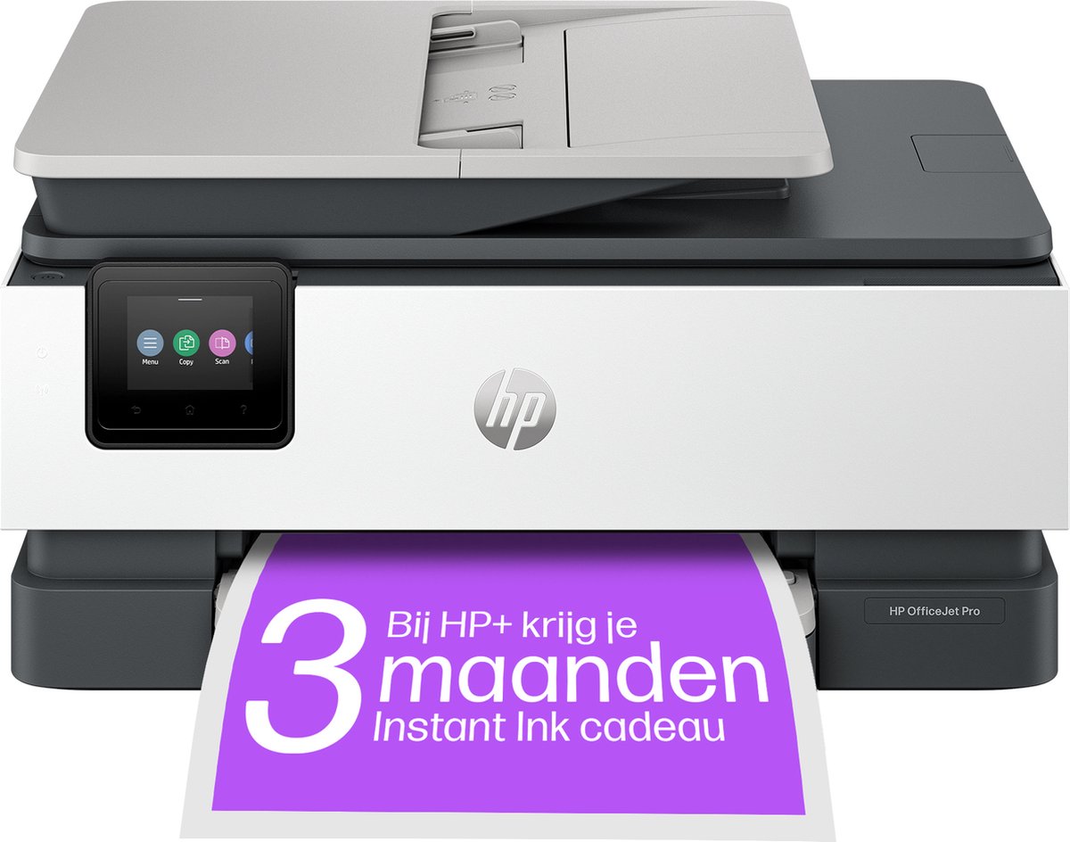 HP OfficeJet Pro 8122e - All-in-One Printer - Geschikt voor Instant Ink - Light Cement op Prijzenvolger.com