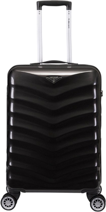 Decent EXCLUSIVO-ONE Handbagage koffer 55x35x20 - Handbagage trolley - Lichtgewicht koffer - Reiskoffer - Veilig TSA Cijferslot – Antraciet