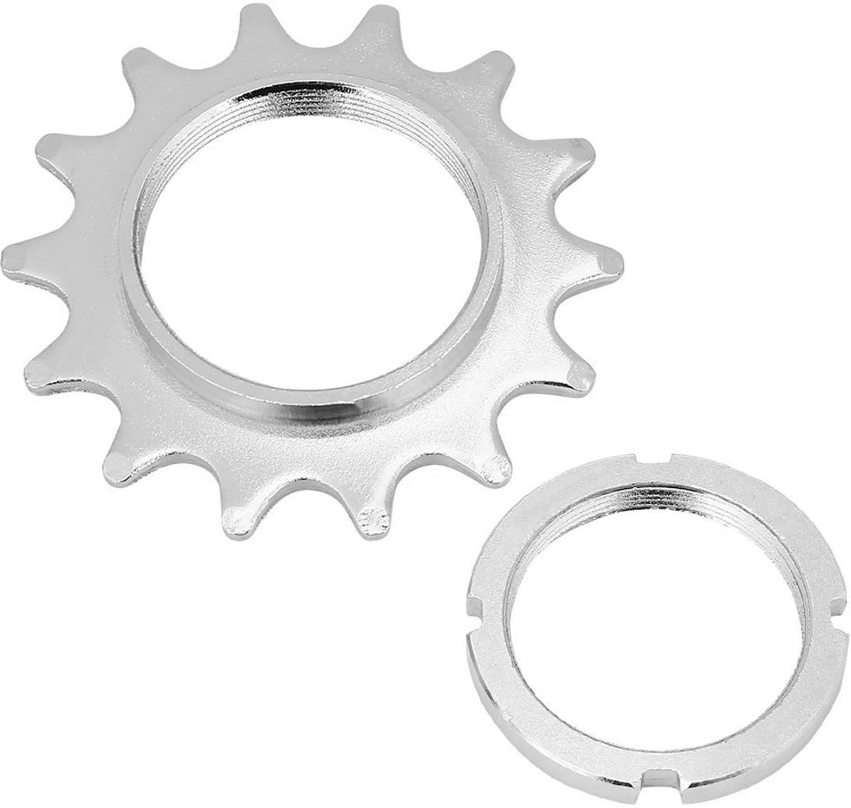 Dailygoods- Fietstandwiel 16t - Lichtgewicht Staal - Vaste Enkele Snelheid - Soepel Rijden - Borgring - Optimale Rijervaring - Fiets Tandwiel