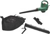 Bosch bladblazer en accessoires: blaasbuis, opvangzak van 50L en draagriem