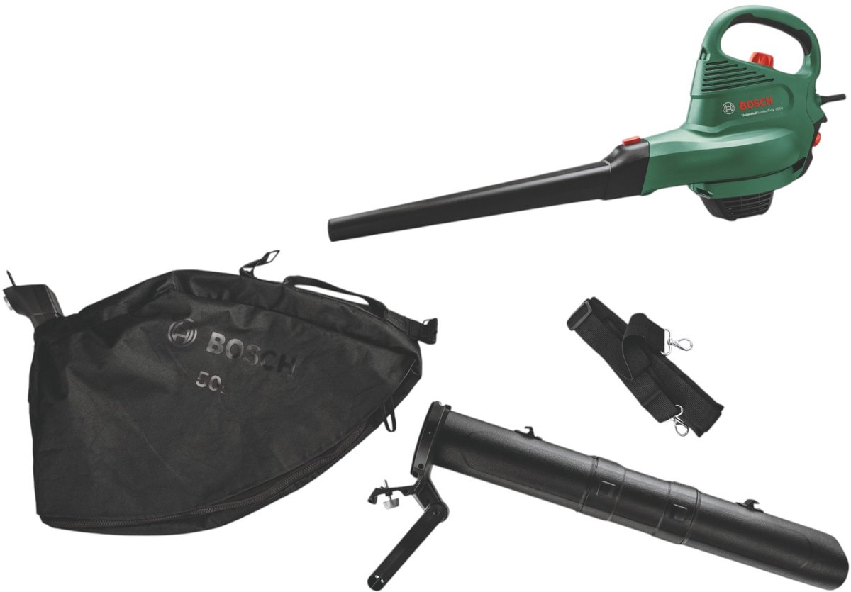 Bol.com Bosch UniversalGardenTidy 3000 Bladblazer - op snoer - 3000 W aanbieding