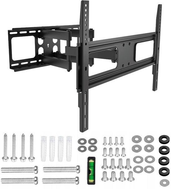 A-PEQ APL-85B Kantel- & Draaibare TV Muurbeugel | Geschikt voor 37-80 Inch TV | Robuust en Flexibel