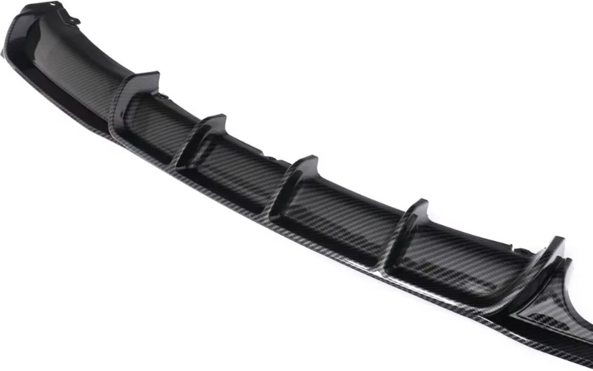 Bumper Diffuser Carbon look - Passend voor BMW F30/F31 320i 325i 328i 335i M Sport (2012 en Carbon Look - Voor Auto Styling, Vervanging en Tuning