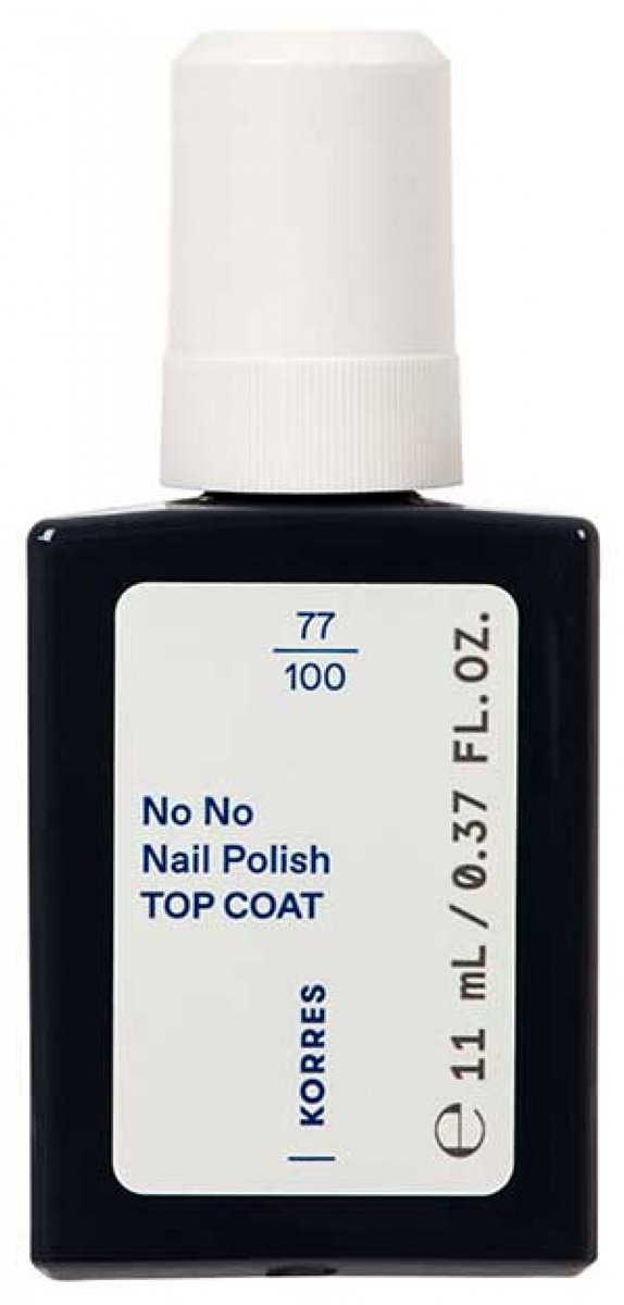 Korres No No Nagellak Top Coat 11 ml