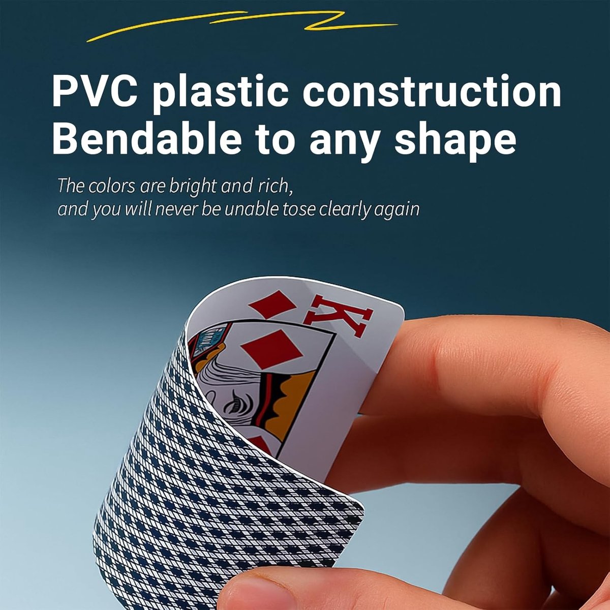Waterdichte speelkaarten in 2 decks - Duurzame plastic kaarten voor spelletjes en entertainment