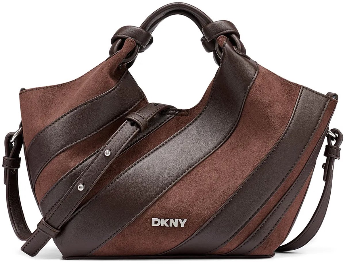 DKNY handtas schoudertas Paula Tote Bag Coffee Bean donkerbruin