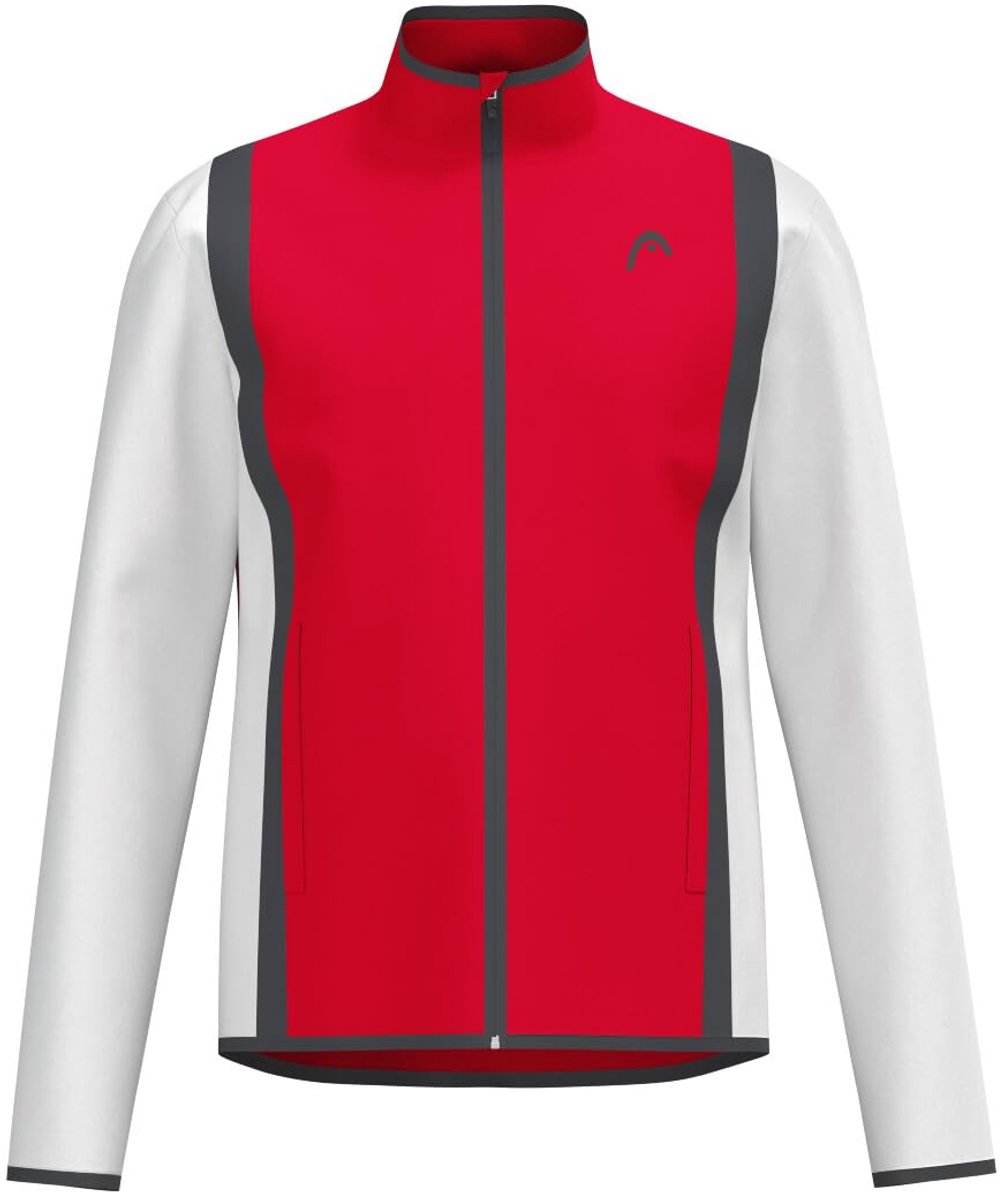 HEAD CLUB 25 JACKET MEN RDWH L Rood