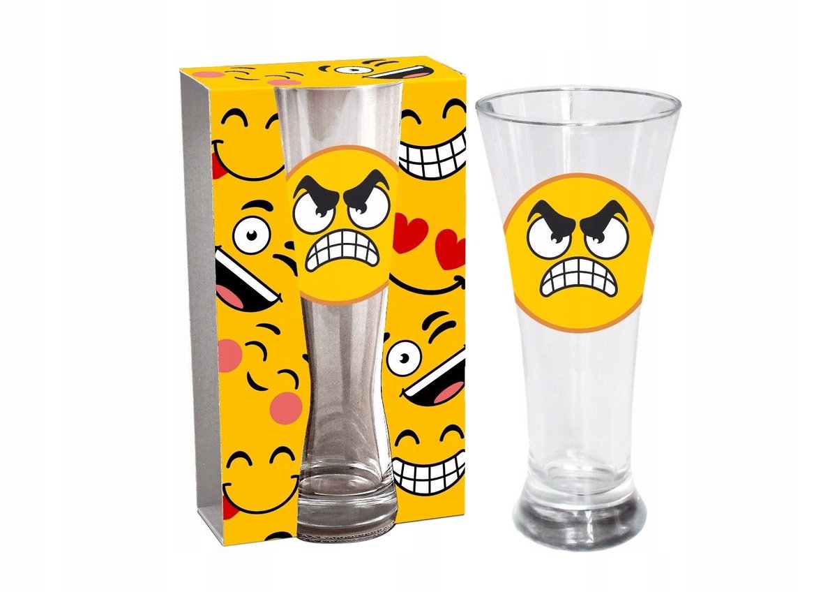 BGTech Bierpul 300ml - Vrolijke Emoticon Design