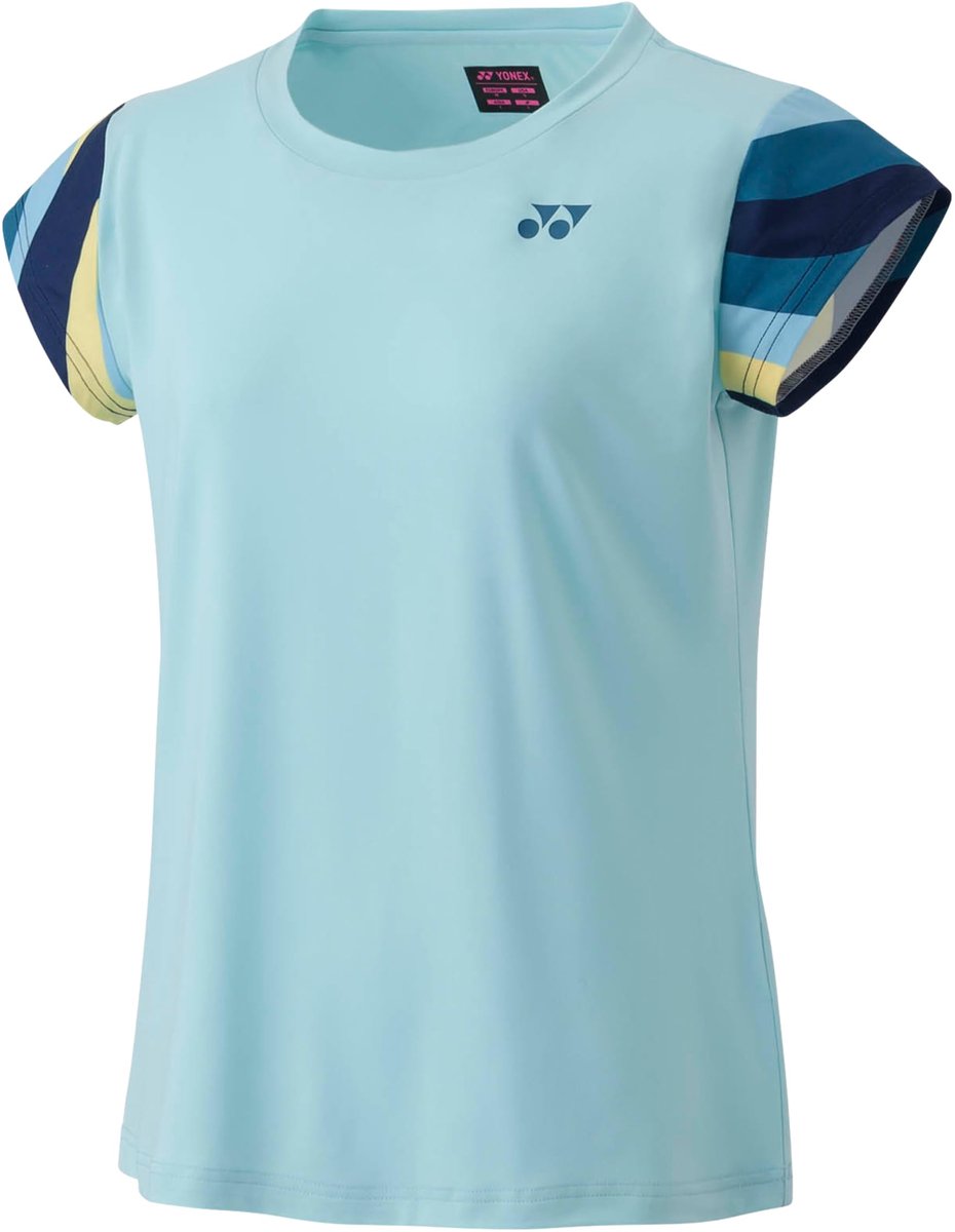 Yonex Ao 20754 Korte Mouw Poloshirt Blauw S Vrouw