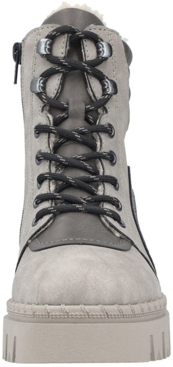 Rieker dames enkellaarsjes grijs Z8904-40