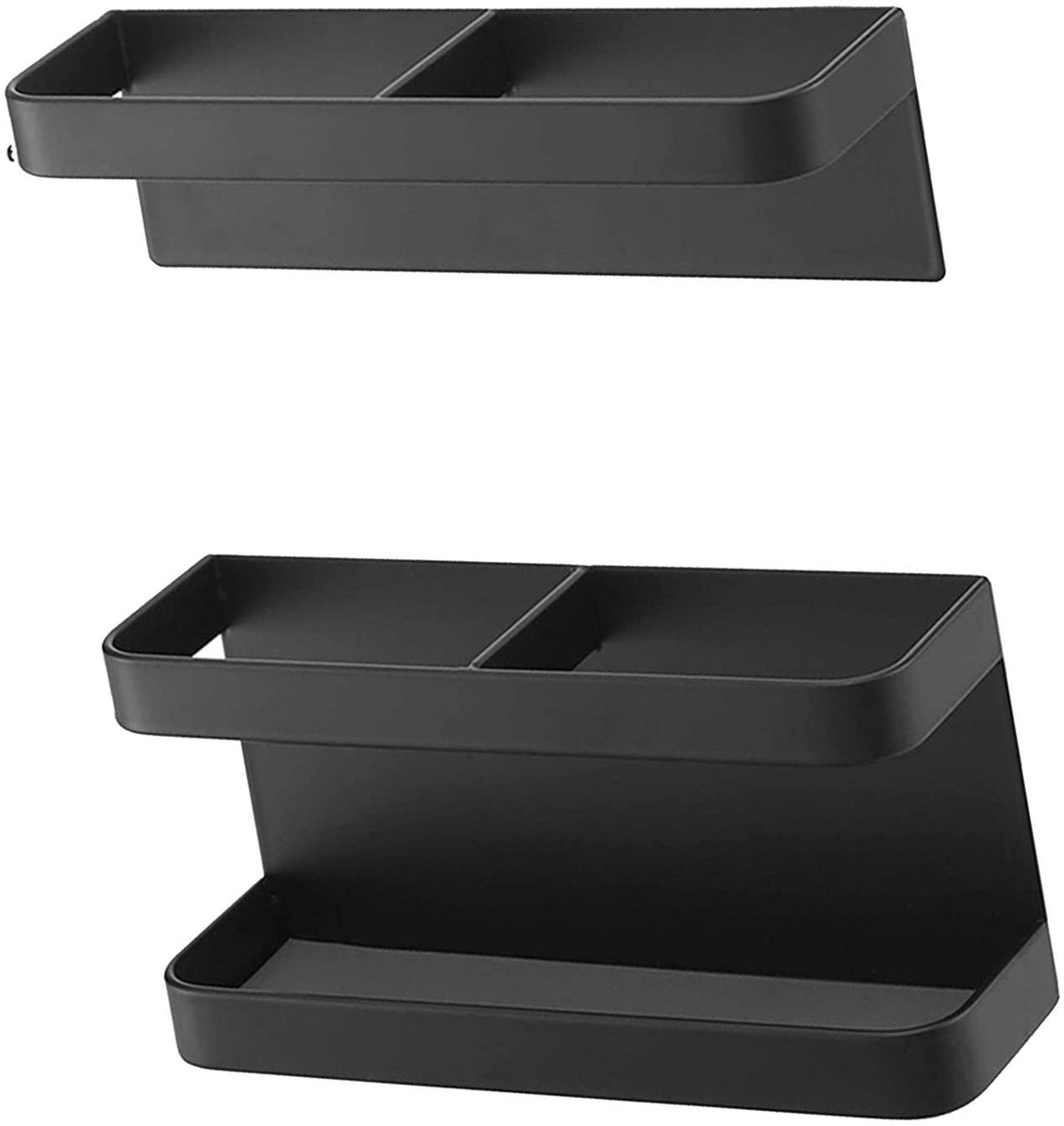 Famanu – Magnetisch paraplurek, verstelbare wandmontage zonder boren, decoratieve koolstofstalen plaat voor de hal