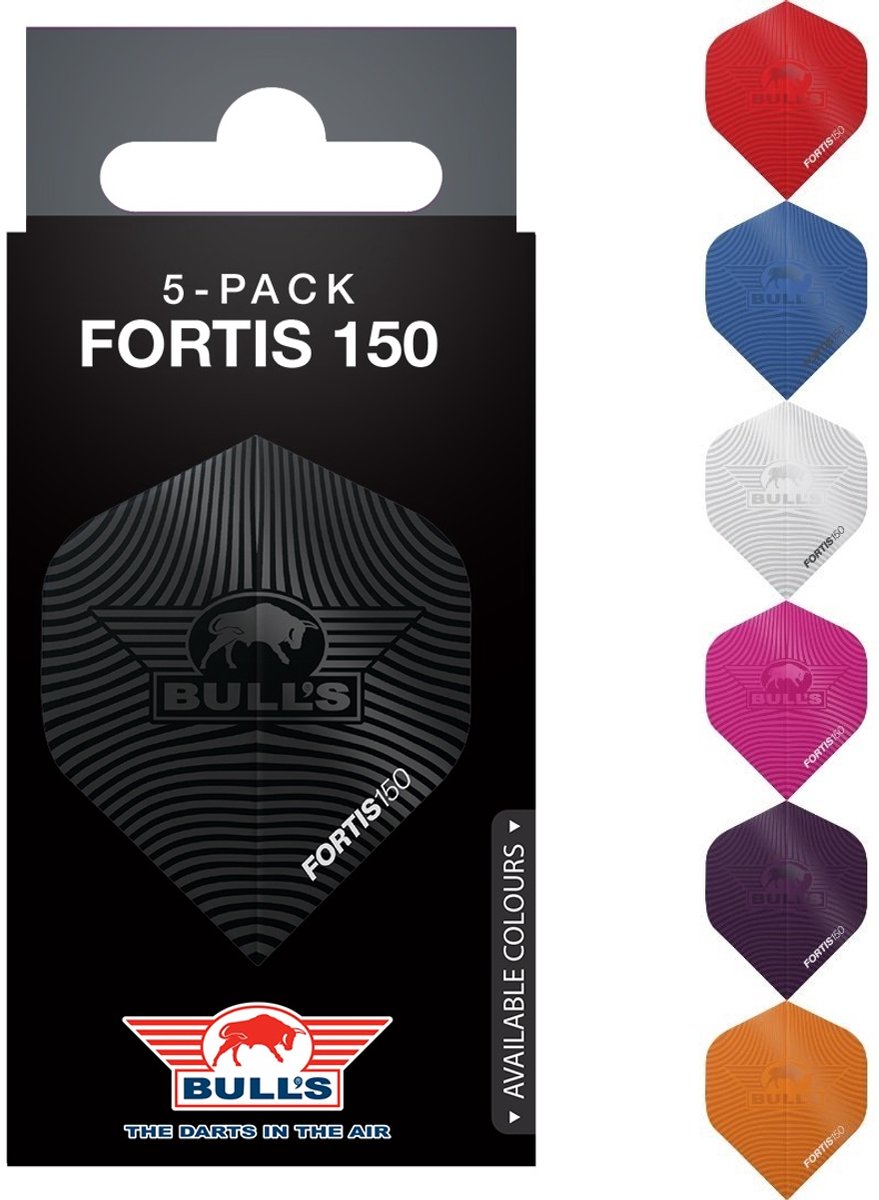 Bull's Flights Fortis 150 nr.2 Purple 5 Pack