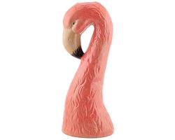 Aardewerk vaas Flamingo