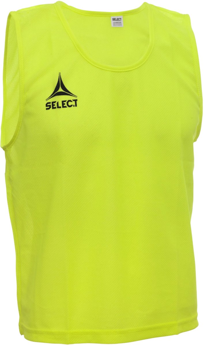 Select Basic Bib Football Tag Senior, Mannen, Geel, T-shirt, maat: One size