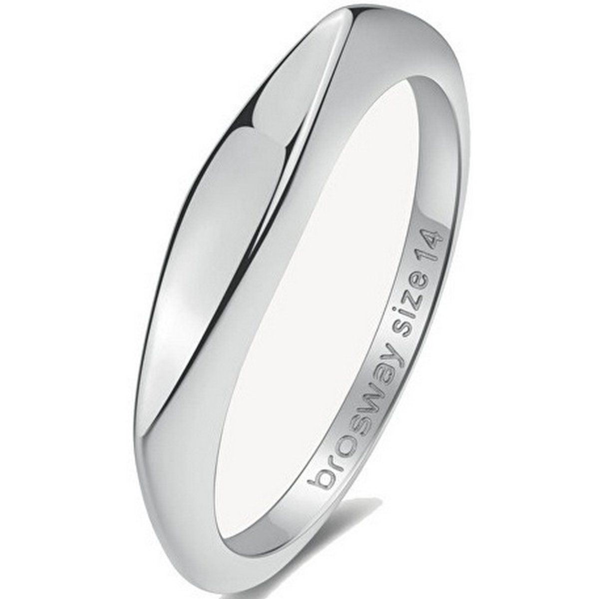 BROSWAY ESSENTIAL BNL121 - 56 MM - STAINLESS STEEL RING 1 STUK