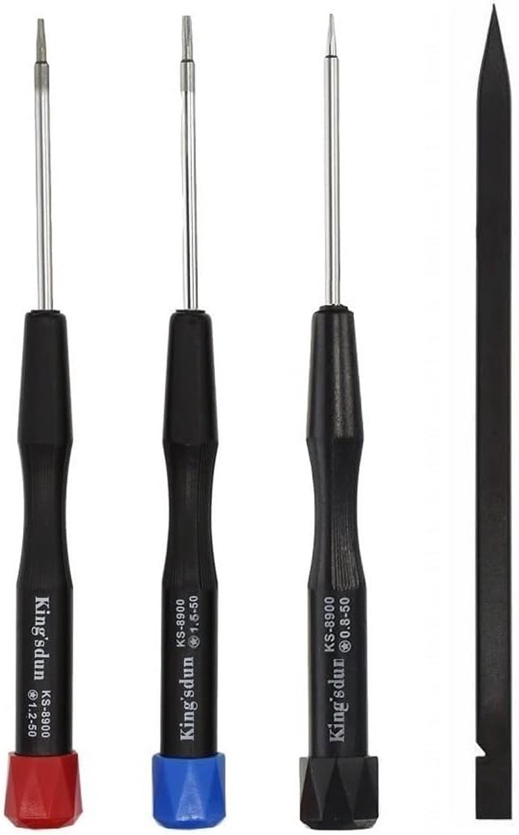 Thijox - Precisie Pentalobe Schroevendraaierset - 5-punts 0,8 mm, 1,2 mm, 1,5 mm - Voor iPhone, MacBook Pro & Air Reparaties - Hoogwaardige Gereedscha